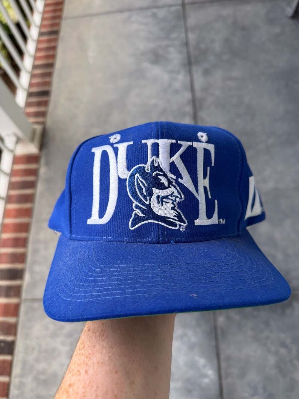 Vintage 1994 Duke Blue Devils The Game Snapback Hat
